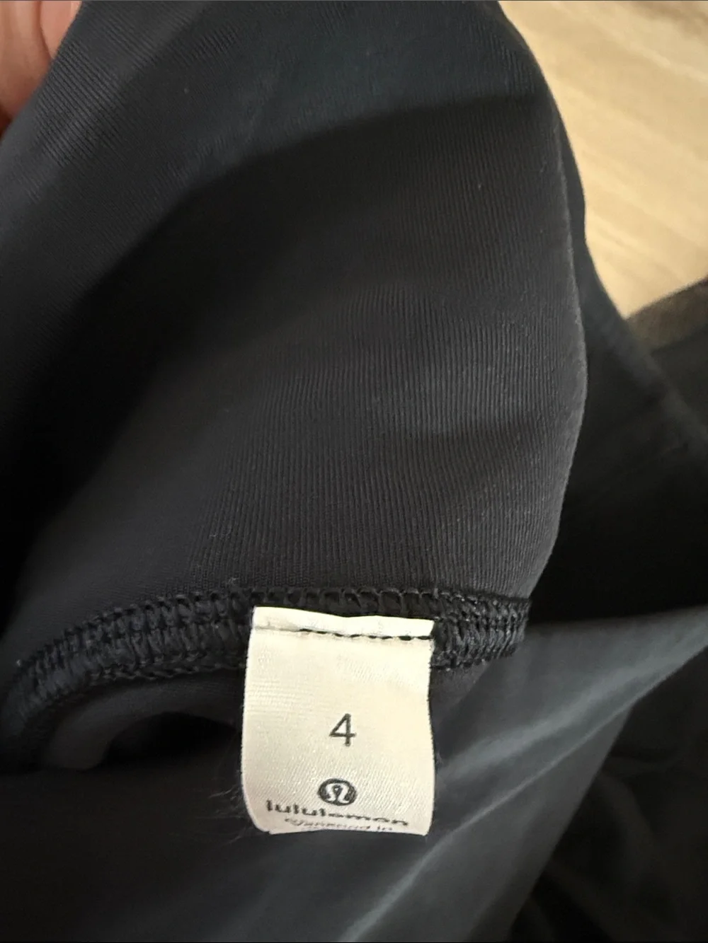 lululemon athletica Black High-Rise Mesh Paneled Leggings